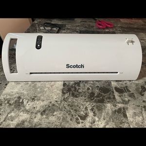 Laminator comes with plastic sleeves